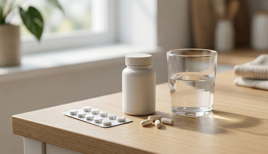 Prise espacée des probiotiques et des antibiotiques