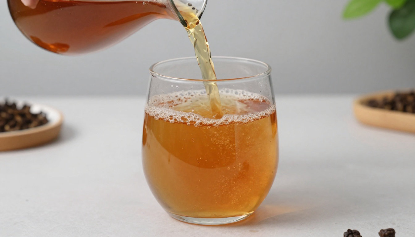 Kombucha — source naturelle de probiotiques