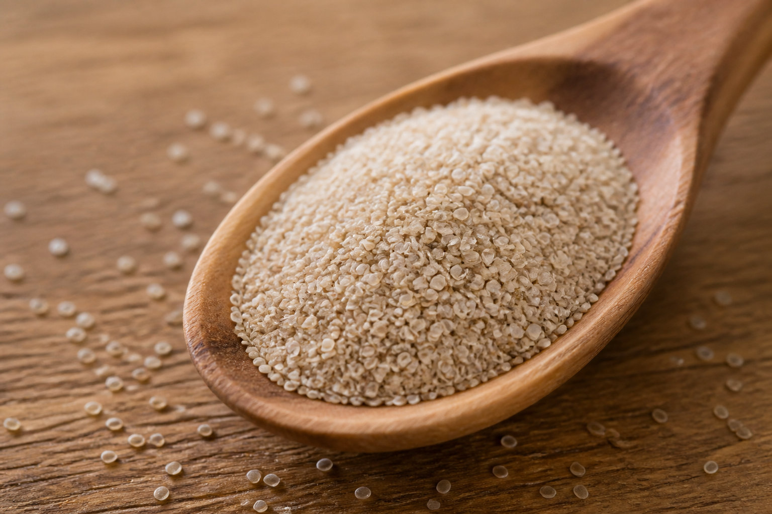 Psyllium blond à mélanger avec suffisamment de liquide avant consommation